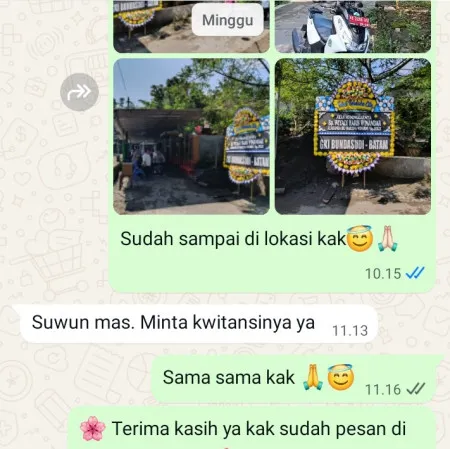 Pengiriman Papan Bunga Duka Kebun Raya Bogor