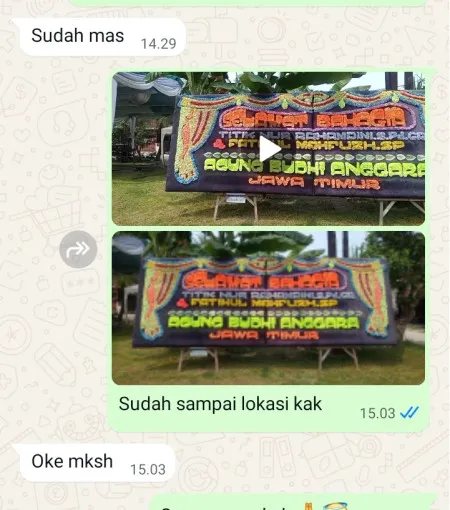 Pengiriman Papan Bunga Kebun Raya Bogor