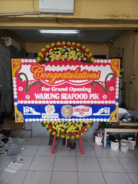 Papan Bunga Ucapan Selamat Kebun Raya Bogor