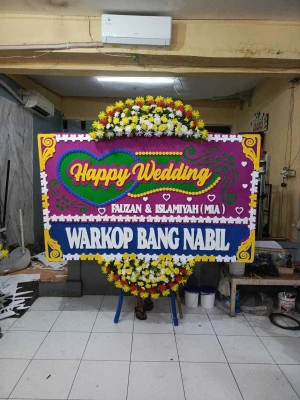 Papan Bunga di Kebun Raya Bogor