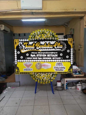 Papan Bunga di Kebun Raya Bogor