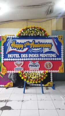 Papan Bunga di Kebun Raya Bogor